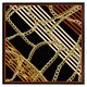 image 2 of Chains & stripes (Picutre Frame) Brown | Oak | L