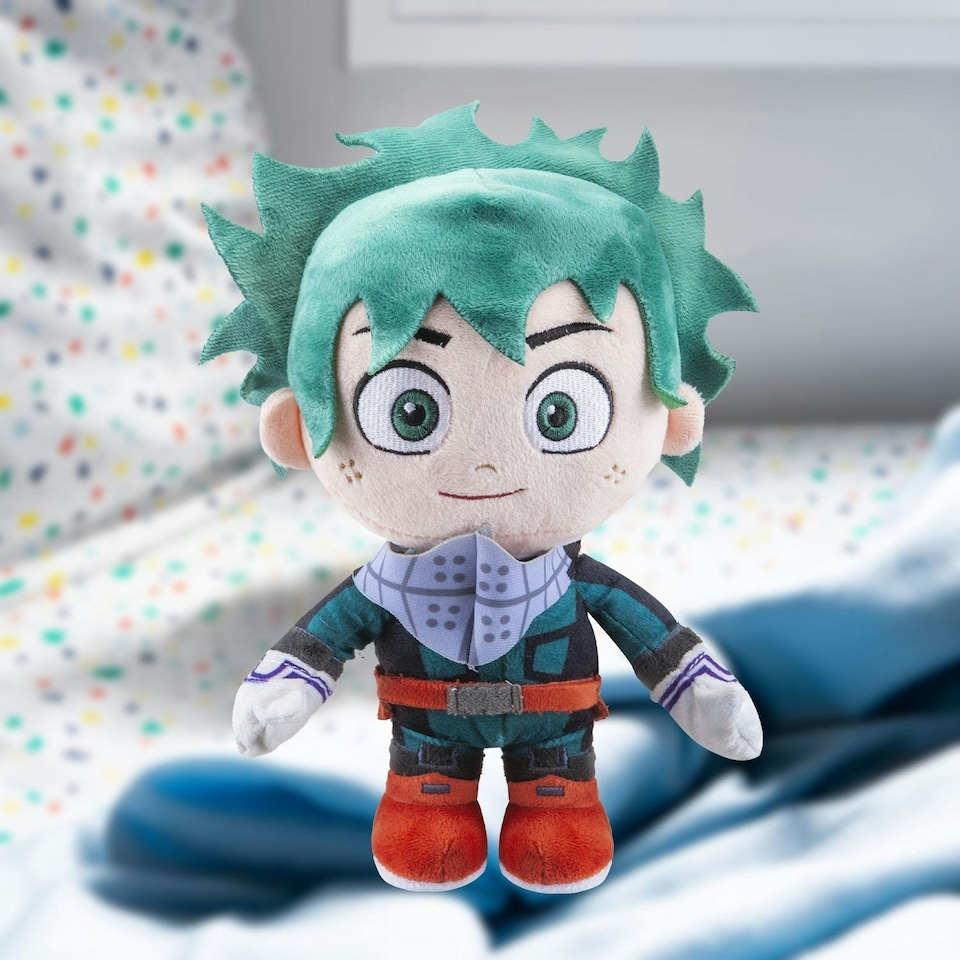 image 1 of My Hero Deku Soft Toy Japanese Manga Character Plush 28cm Multi-Coloured