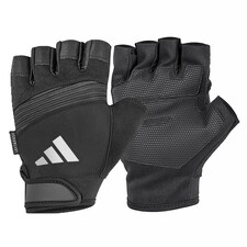 Adidas Aeroready Half-Finger Performance Weightlifting Gloves, White, Size S | White | White | S