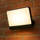 image 3 of CGC PARRY 30W LED Floodlight Black Body with Full Front White Opal Diffuser 2700lm 4000k Black