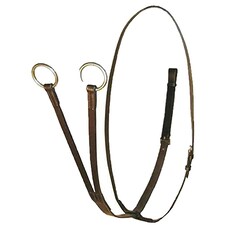 Whitaker Lynton Leather Running Martingale - Havana - Full