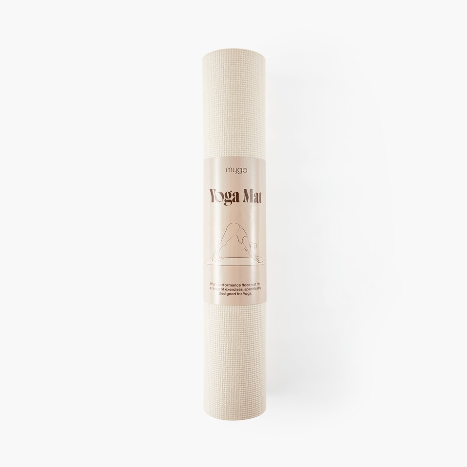 image 1 of Myga Entry Level Yoga Mat - Sand | Brown | Sand