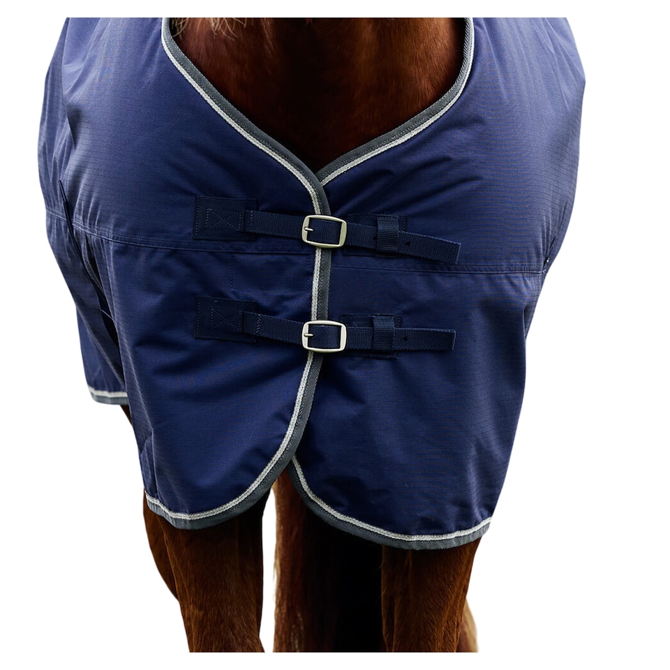 image 1 of Weatherbeeta Comfitec Tyro Standard-Neck 220g Horse Turnout Rug | Blue | Navy/Charcoal | 5Ft | 1