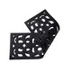 image 3 of Victorian Style Rubber Step Mat - Black