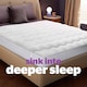 image 2 of Silentnight Deep Sleep Wavy Stitch Topper