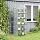 image 8 of Outsunny Mini Greenhouse Outdoor Flower Stand PVC Cover Portable