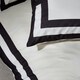 image 3 of Catherine Lansfield So Soft Mono Panel Cream Duvet Cover Set Cream | Double