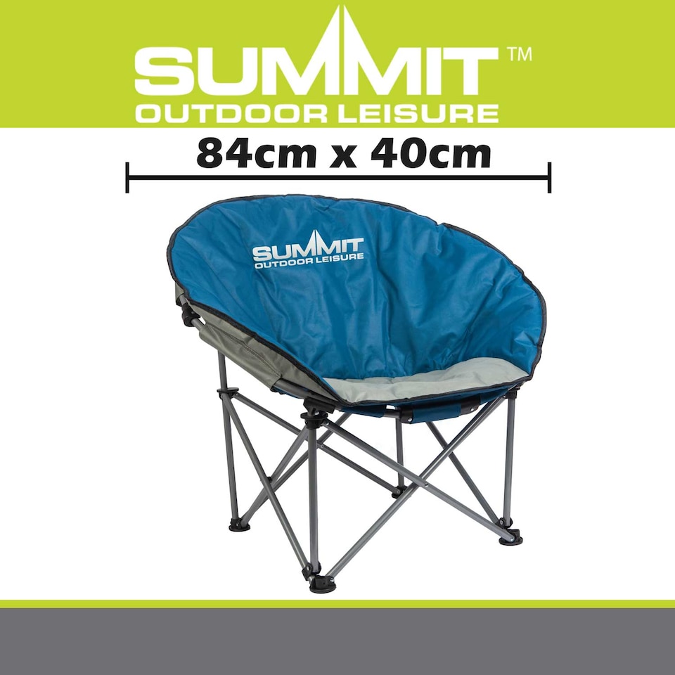 image 1 of PMS Eclipse Folding Camping Chair - Blue