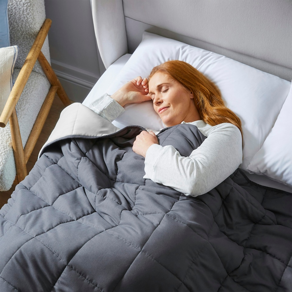image 1 of Silentnight Restore Cooling Adult Weighted Blanket, 6.8Kg, 150 x 200 cm