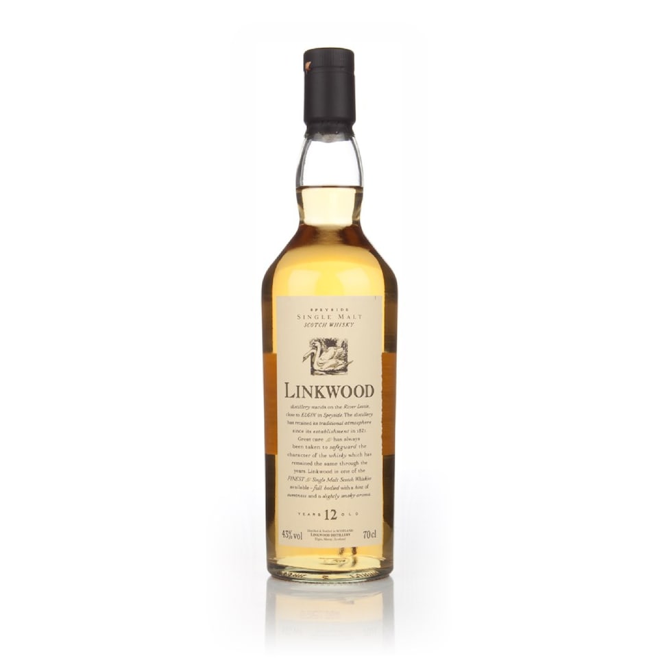 image 1 of Linkwood 12 Year Old - Flora and Fauna | Clear | Nutty, Cereal, Vanilla, Cedar-wood | 700