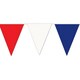 image 2 of Unique Party Plain Banner - Red/White/Blue - One Size Red