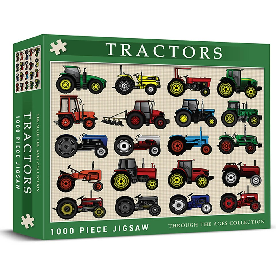 image 1 of Coach House Partners Tractors 1000 Piece Jigsaw