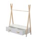 image 4 of Hanging Clothes Rail Teepee Style Home Bedroom Furniture Garment Storage Unit