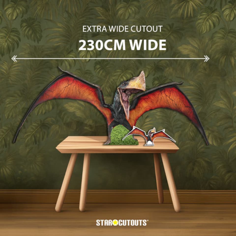 image 1 of Jurassic World Quetzalcoatlus Lifesize Cardboard Cutout 94cm