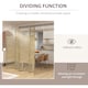 image 6 of HOMCOM 4 Panel Folding Room Divider, Freestanding Privacy Screen, Natural