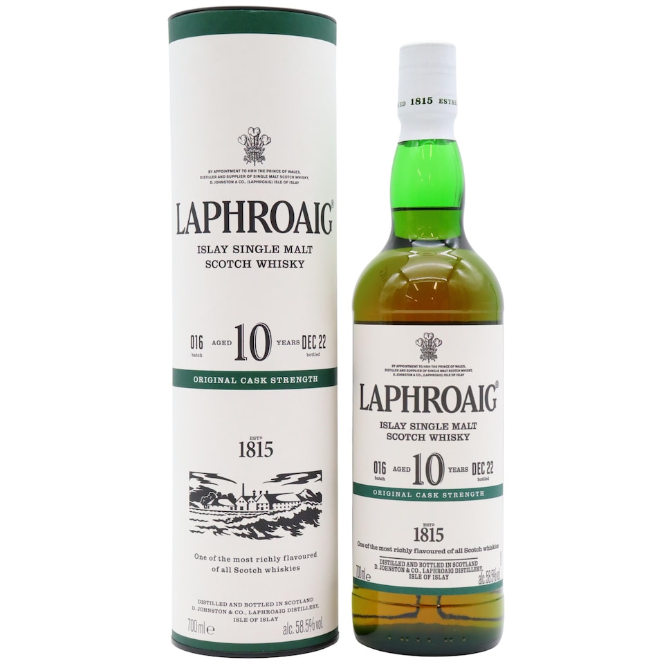 image 1 of Laphroaig - Cask Strength Batch 016 Islay Single Malt Scotch 10 year old Whisky