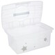 image 4 of Keeeper Stars Traveller Organising Storage Box with Lid White