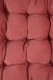 image 4 of Living and Home Chair Cushion, Red | Red