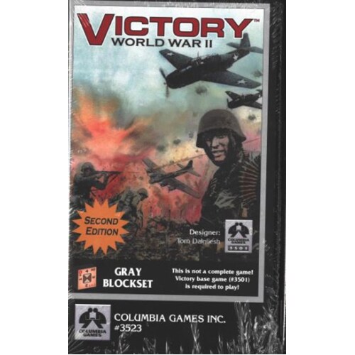 Victory 2nd Edition: Gray Blockset - Board Game - Brand New