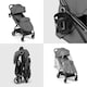 image 4 of Aries Max Autofold Stroller - Feather-Light Design, Multi-Position Recline, Handy Auto-Fold, Birth to 22kg, UPF 50+ Hood & More (Graphite Grey)