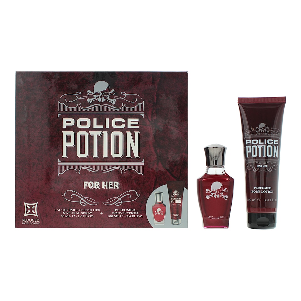 image 1 of Police Potion for Her Eau de Parfum 30ml & Body Lotion 100ml Gift Set