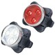 image 1 of Draper 36974 Bicycle Light Set, Rechargeable Super Bright USB Bicycle Lights, Mountain Bike Waterproof Front Light & Rear Light, Helmet Light