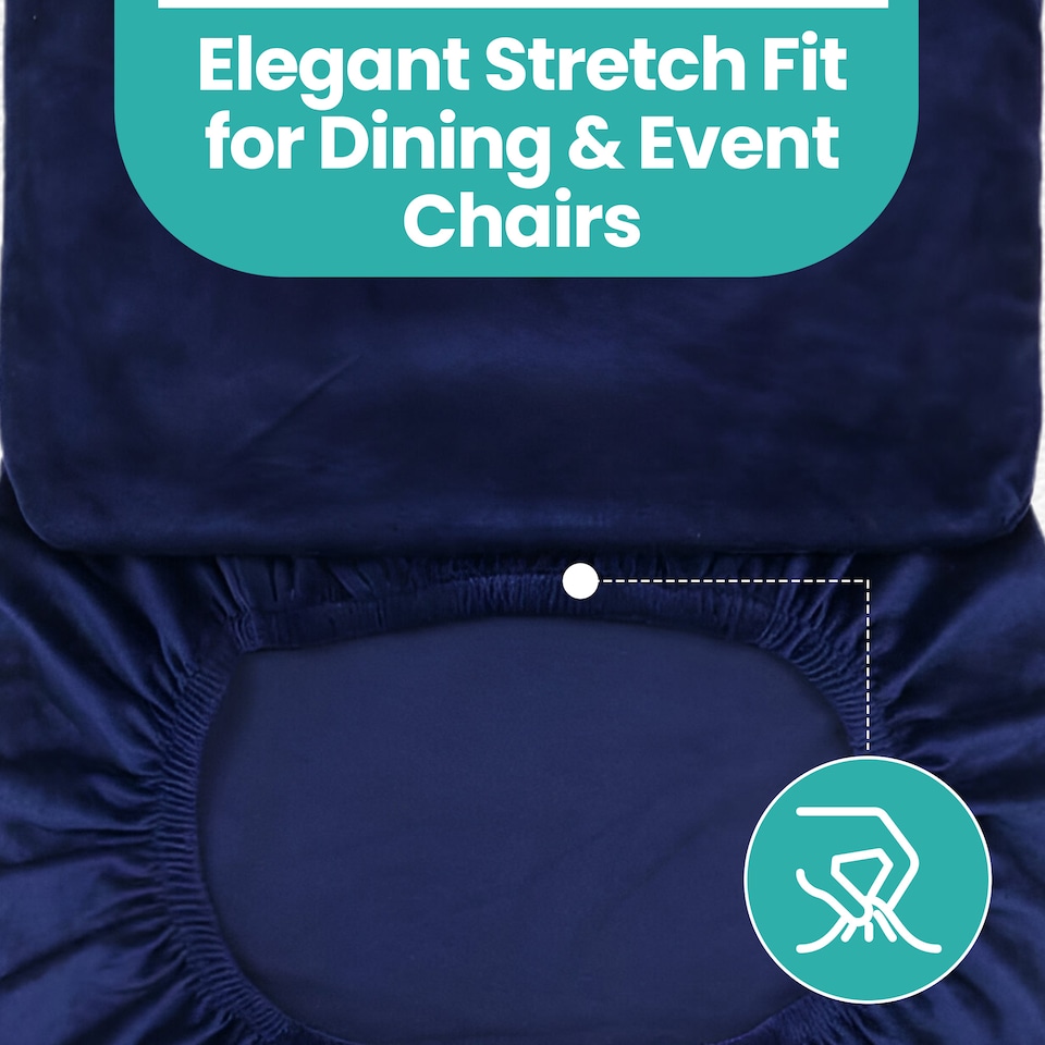 image 1 of High-Back Chair Covers, Spandex Stretch, Universal Protective Slipcover