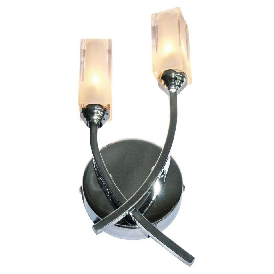image 1 of Icarus 2 Light Wall Light Polished Chrome