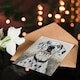 image 4 of Greeting Card Sweet Gazing Dalmatian Dog Lover Watercolour Birthday