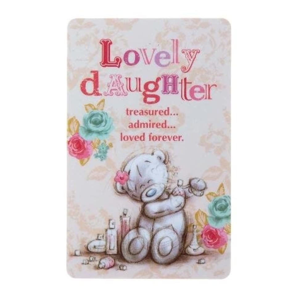 image 1 of Lovely Daughter Me to You Bear Friendship Card
