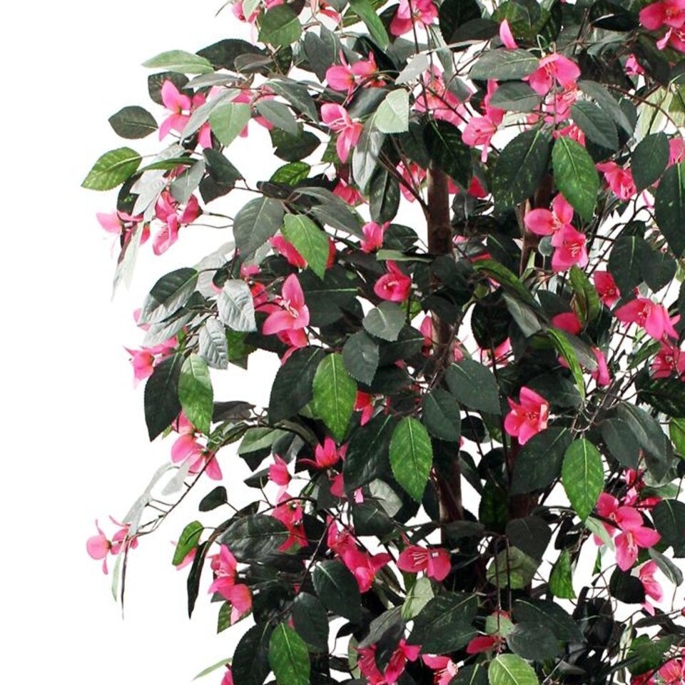 image 1 of 180cm Giant Artificial Pink Flowering Bougainvillea Tree