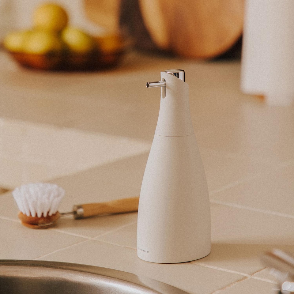 image 1 of COSMIC Soap dispenser, 300ml, Volcano, Soft-finish coating, Saku Collection