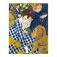 image 1 of Women with Dog Art Nouveau Painting Bonnard Huge Wall Art Print 18X24 In