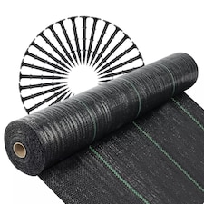 Marco Paul Weed Control Fabric Membrane Ground Sheet Black