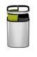image 9 of EKO Oli-Cube 10L Open Top Recycling Bin 5+5 Litre, Modern Home Bathroom & Office Waste Bin, Stainless Steel