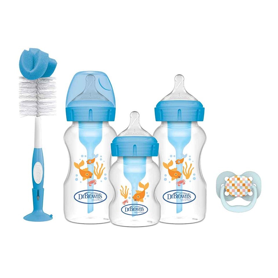 Dr Browns Options + Gift Set Blue N/A | One Size