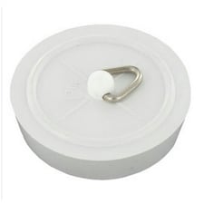 Securit Bath Plug - White - 46mm