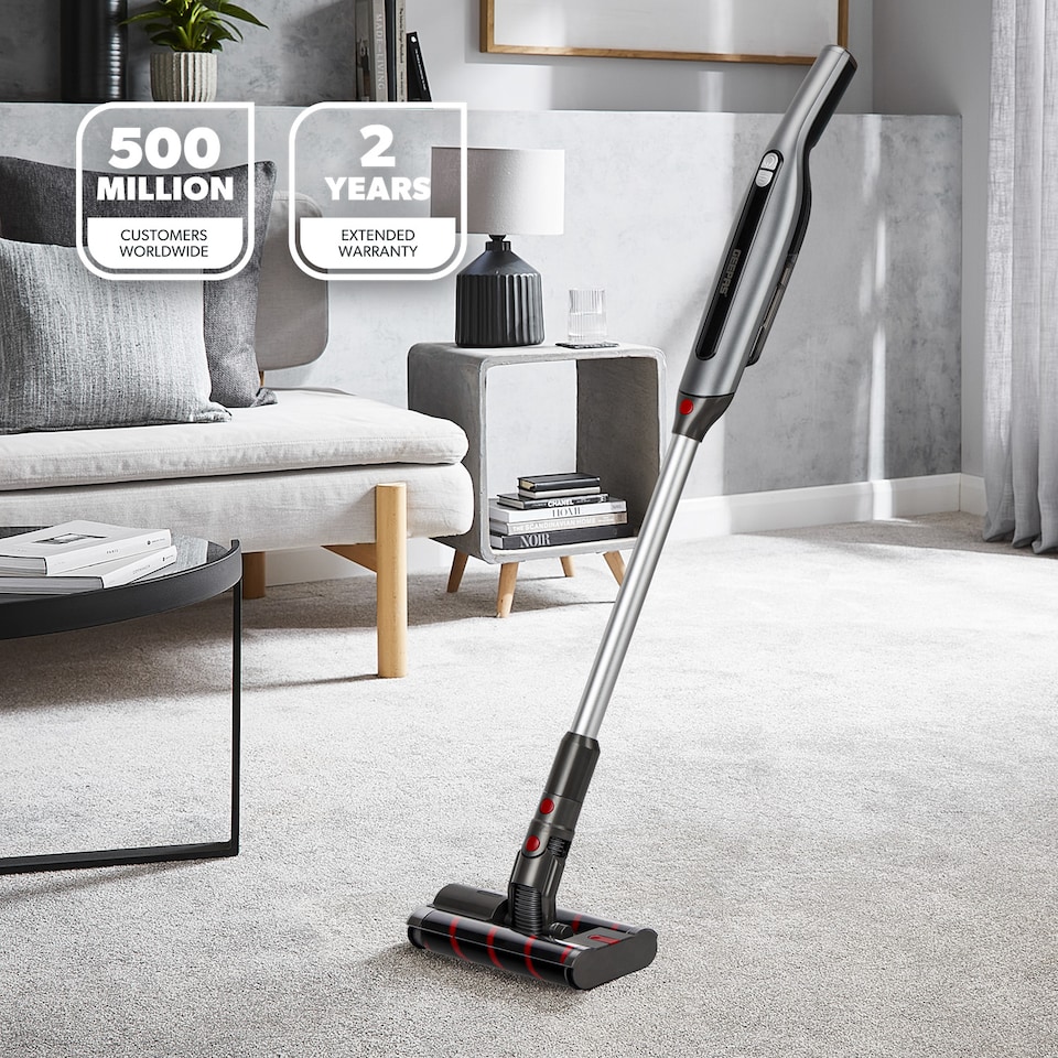 image 1 of GEEPAS 2-in-1 Cordless Stick & Handheld Vacuum Cleaner