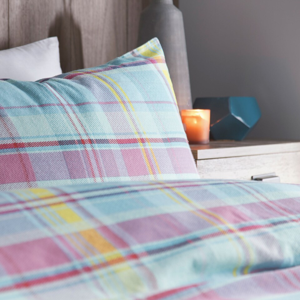 image 1 of Appletree Applecross Check Duvet Cover Set Multi