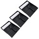 image 1 of 9" Painting Decorating Paint Tray and Wool Type Roller Egg Shell Gloss Paints 3pk