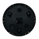 image 3 of Interval Metal Wall Clock 32cm - Black Black