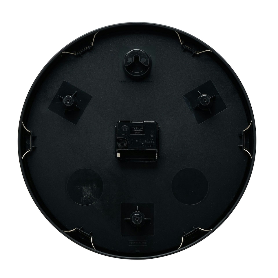 image 1 of Interval Metal Wall Clock 32cm - Black Black