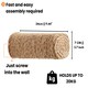 image 2 of NOVECRAFTO Round Cat Wall Steps – Set of Solid Wood Wall-Mounted Shelves – Durable Climbing Steps & Bridge Platforms – Cat Wall Furniture
