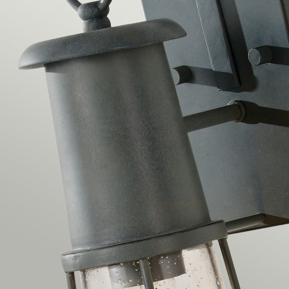 image 1 of Chelsea Harbor 1 Light Outdoor Wall Lantern Storm Cloud IP44, E27