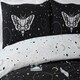 image 2 of Gothic Magick Microfibre Reversible Duvet Set with Pillowcase Multi | King