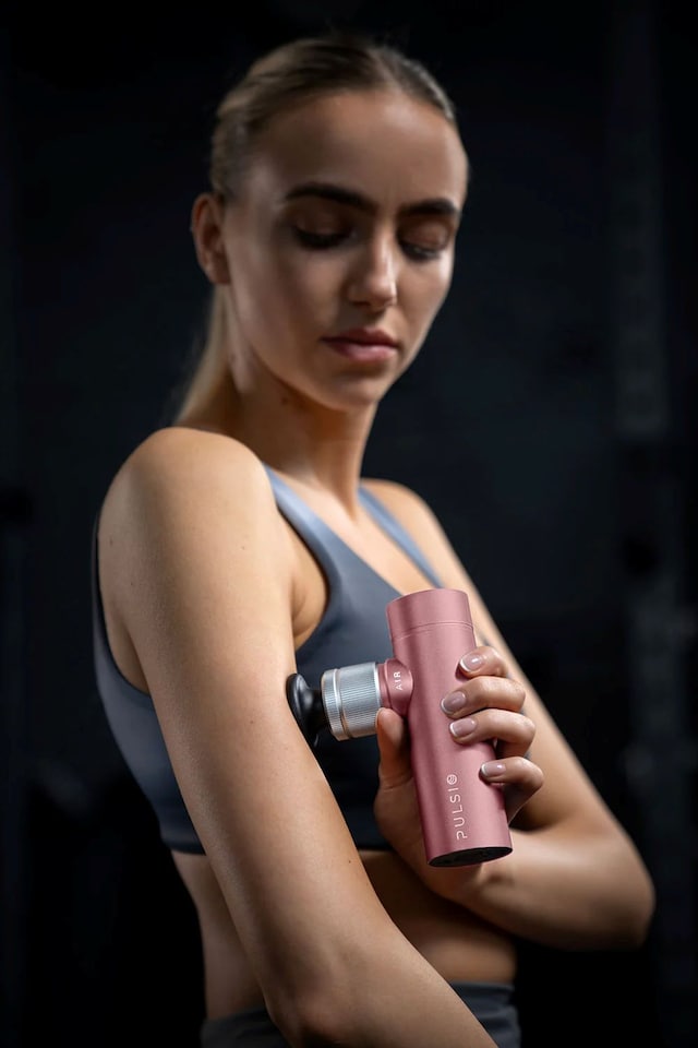image 1 of Pulsio Air Massage Gun - Green