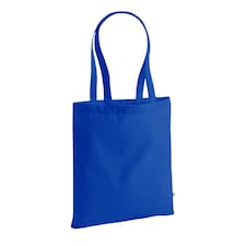 Westford Mill EarthAware Organic Shopper Bag - Bright Royal Blue - One Size Blue