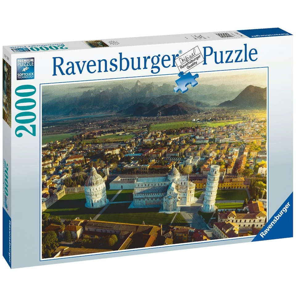 image 1 of Ravensburger Pisa & Mount Pisano 2000 Piece Jigsaw Puzzle