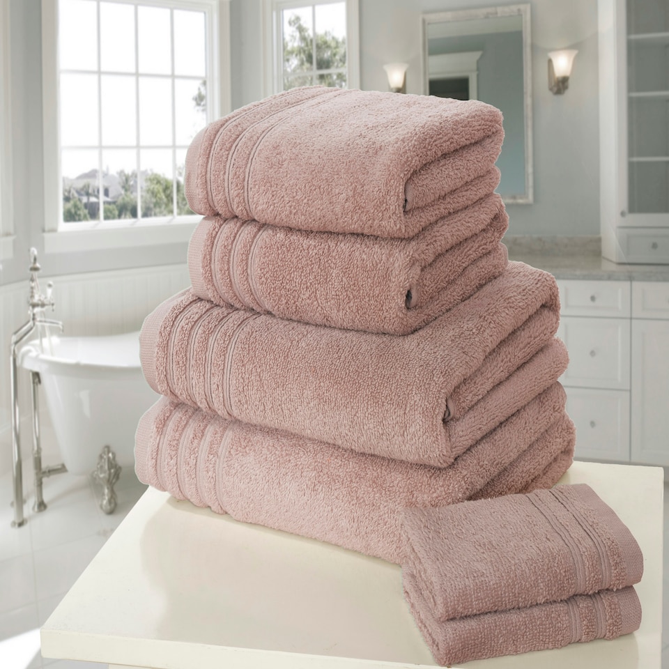 image 1 of So Soft Pure Cotton Face Towels Super Soft and Absorbant Pink | Face cloth