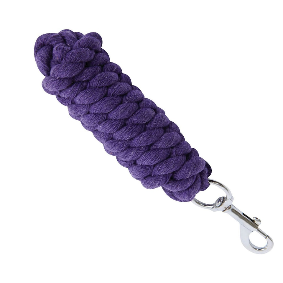 image 1 of Roma Twisted Horse Lead - Purple - 2m